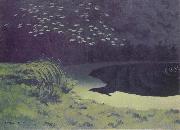 Felix Vallotton The Pond oil painting on canvas